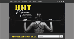 Desktop Screenshot of hiitmamas.com
